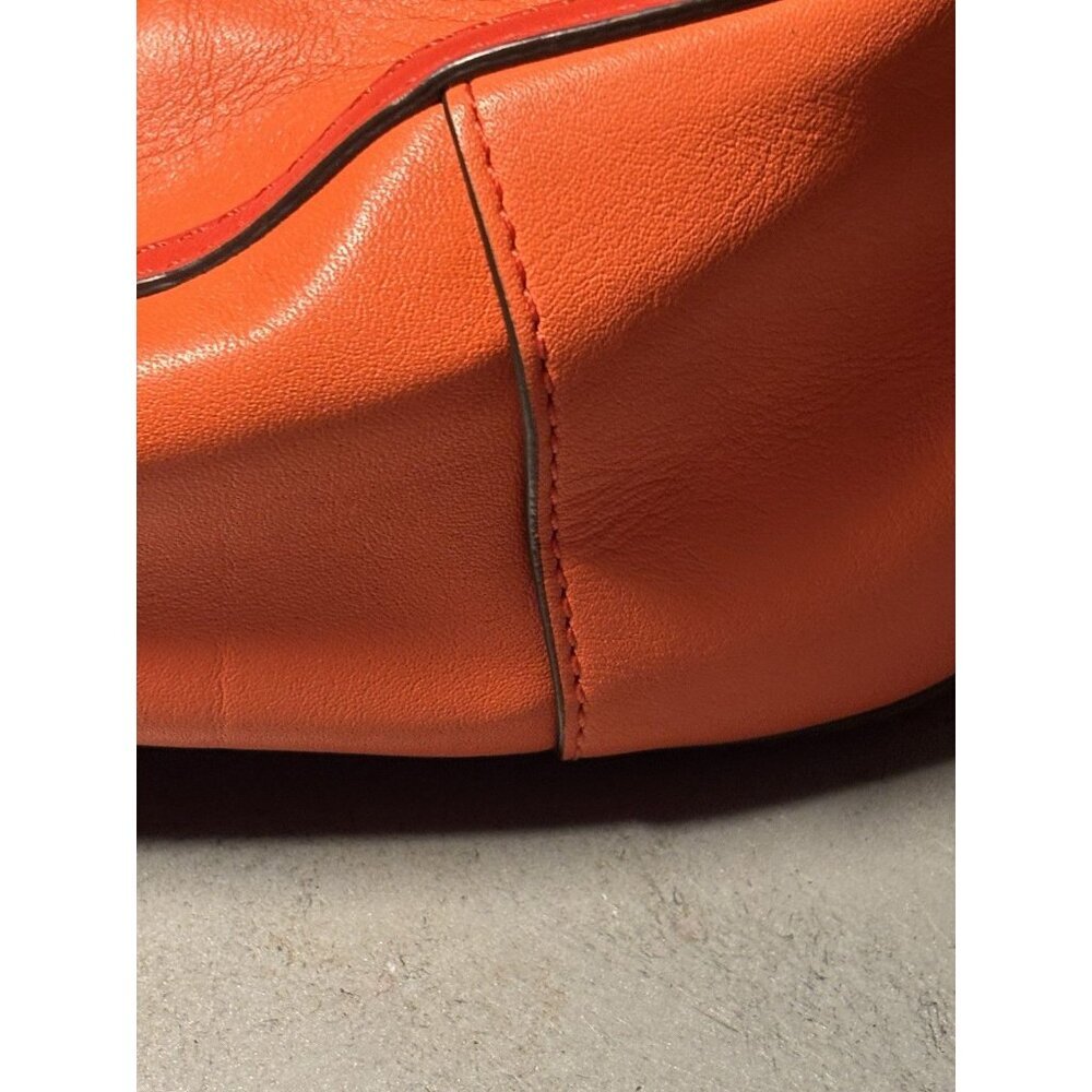 Coach Poppy Large Dylan Satchel‎ Purse Handbag Shoulder Crossbody Leather - Picture 12 of 16